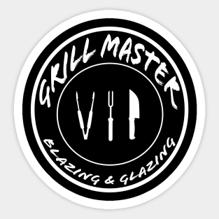 Grill Master VIP Blazing & Glazing Sticker